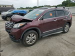 2012 Honda Cr-v Exl Burgundy vin: 5J6RM4H73CL004867