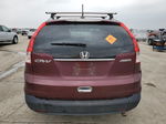 2012 Honda Cr-v Exl Burgundy vin: 5J6RM4H73CL004867