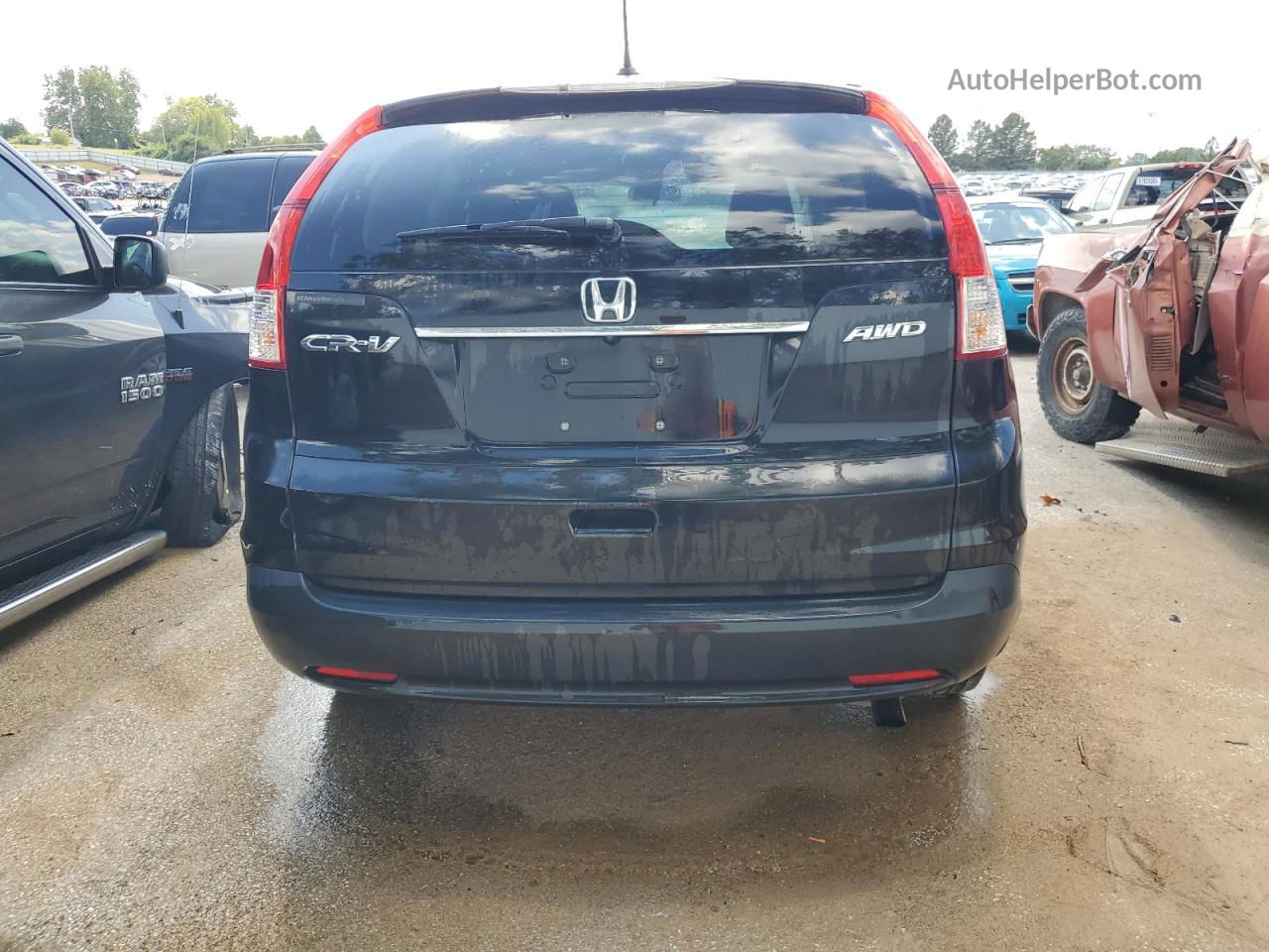 2012 Honda Cr-v Exl Black vin: 5J6RM4H73CL014699