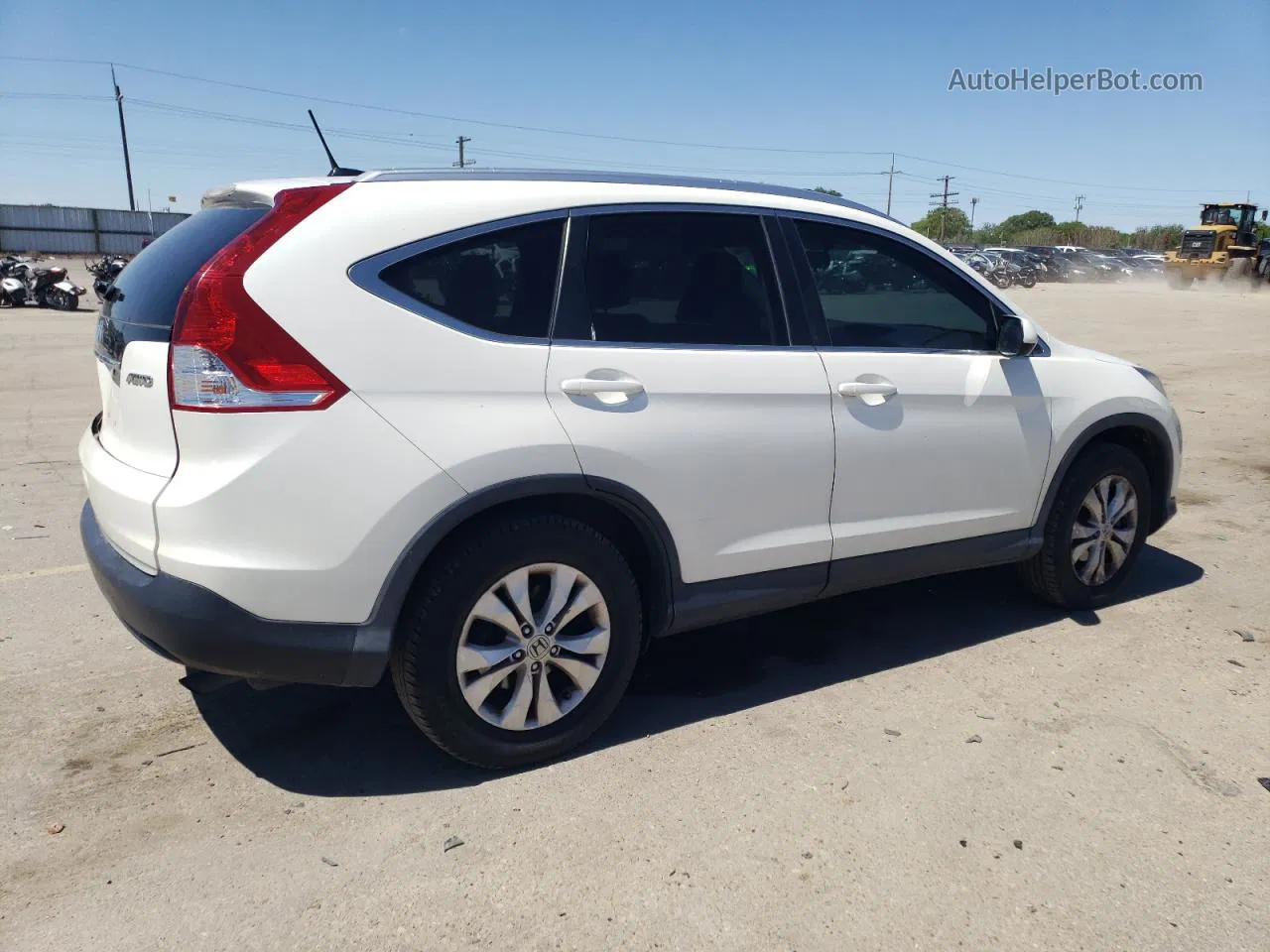 2012 Honda Cr-v Exl White vin: 5J6RM4H73CL046519