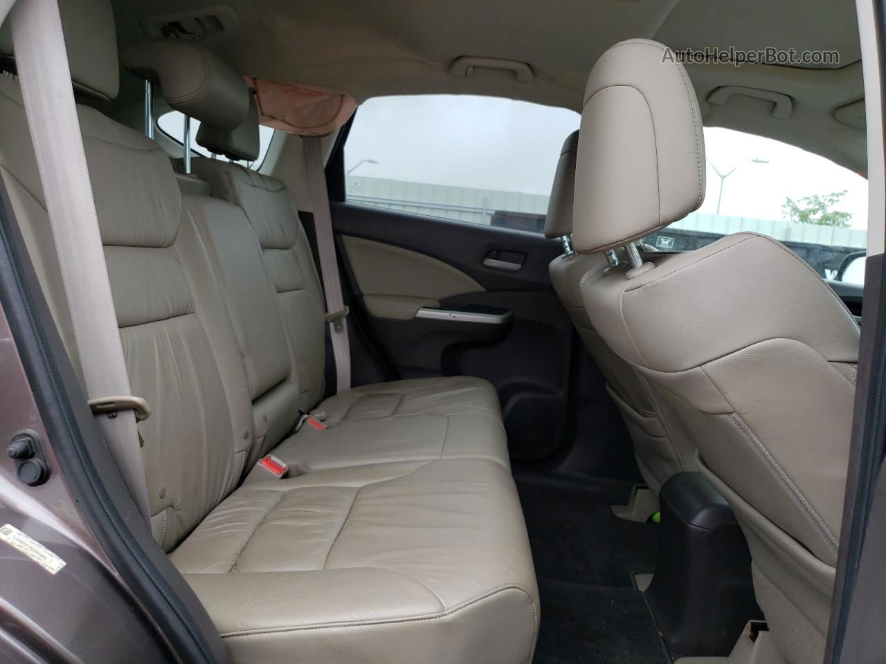 2012 Honda Cr-v Exl Желто-коричневый vin: 5J6RM4H73CL061845