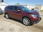 2013 Honda Cr-v Exl Maroon vin: 5J6RM4H73DL015644