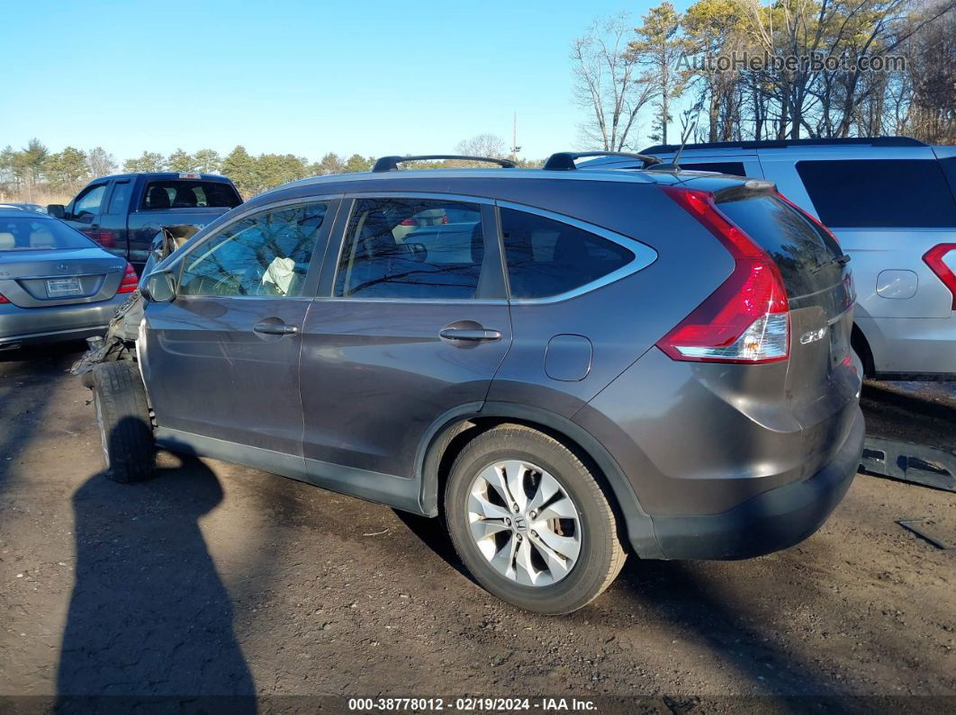 2013 Honda Cr-v Ex-l Серый vin: 5J6RM4H73DL060793