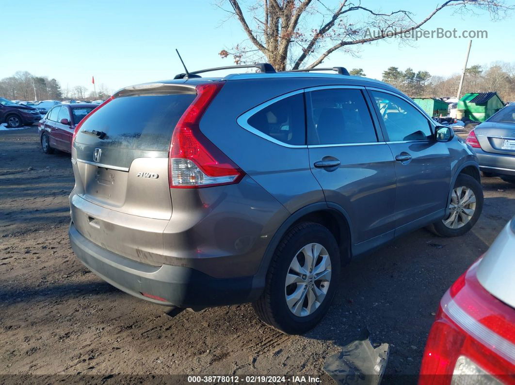 2013 Honda Cr-v Ex-l Серый vin: 5J6RM4H73DL060793