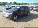 2015 Honda Cr-v Ex-l Maroon vin: 5J6RM4H73FL006803