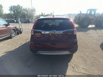 2015 Honda Cr-v Ex-l Maroon vin: 5J6RM4H73FL006803