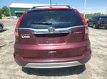 2016 Honda Cr-v Exl Burgundy vin: 5J6RM4H73GL069529