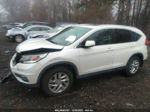 2016 Honda Cr-v Ex-l White vin: 5J6RM4H73GL114324