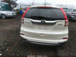 2016 Honda Cr-v Ex-l White vin: 5J6RM4H73GL114324