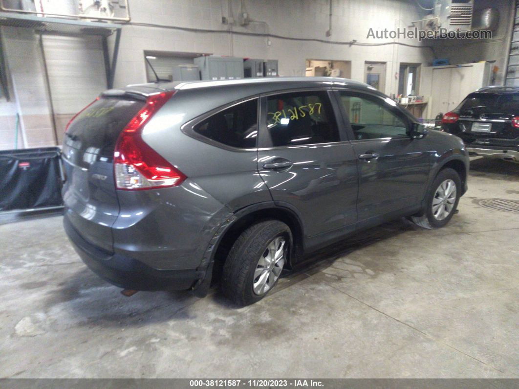 2012 Honda Cr-v Ex-l Серый vin: 5J6RM4H74CL009642