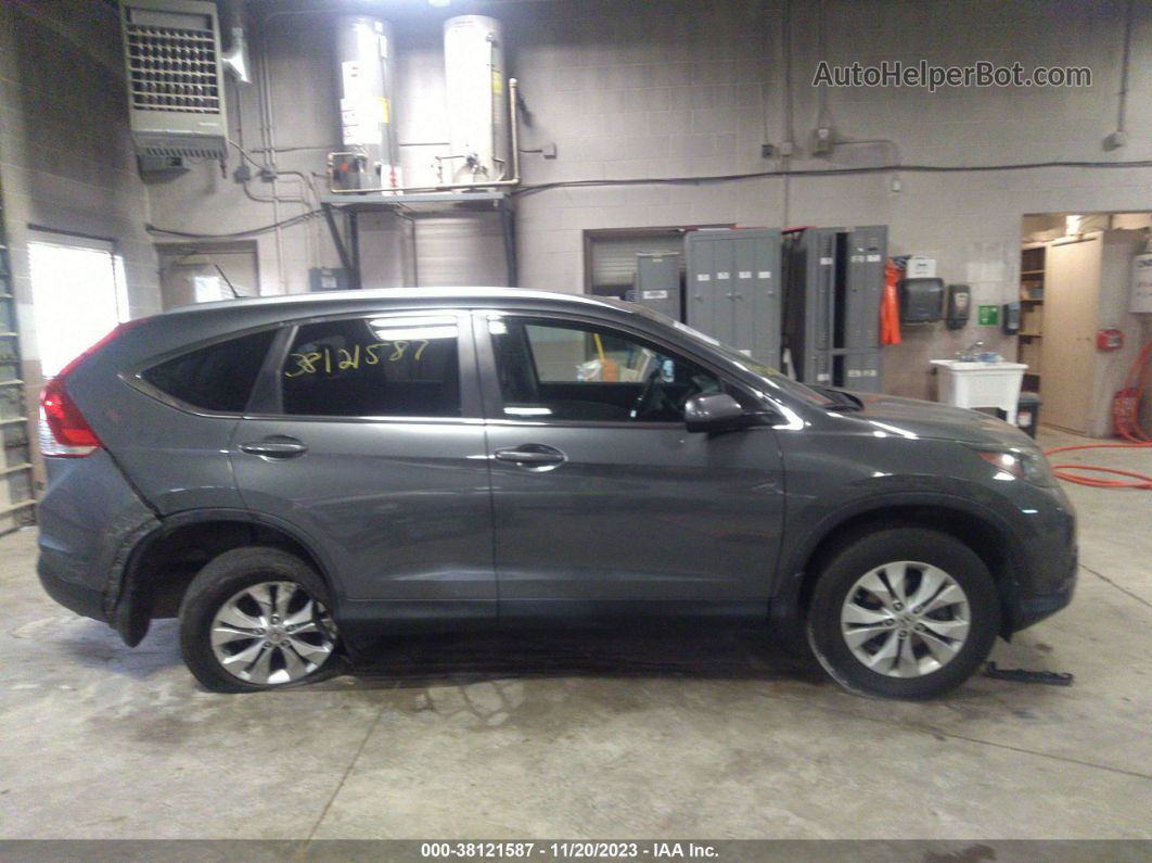 2012 Honda Cr-v Ex-l Серый vin: 5J6RM4H74CL009642