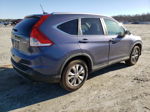 2012 Honda Cr-v Exl Синий vin: 5J6RM4H74CL012413