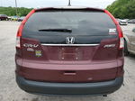 2012 Honda Cr-v Exl Maroon vin: 5J6RM4H74CL038798