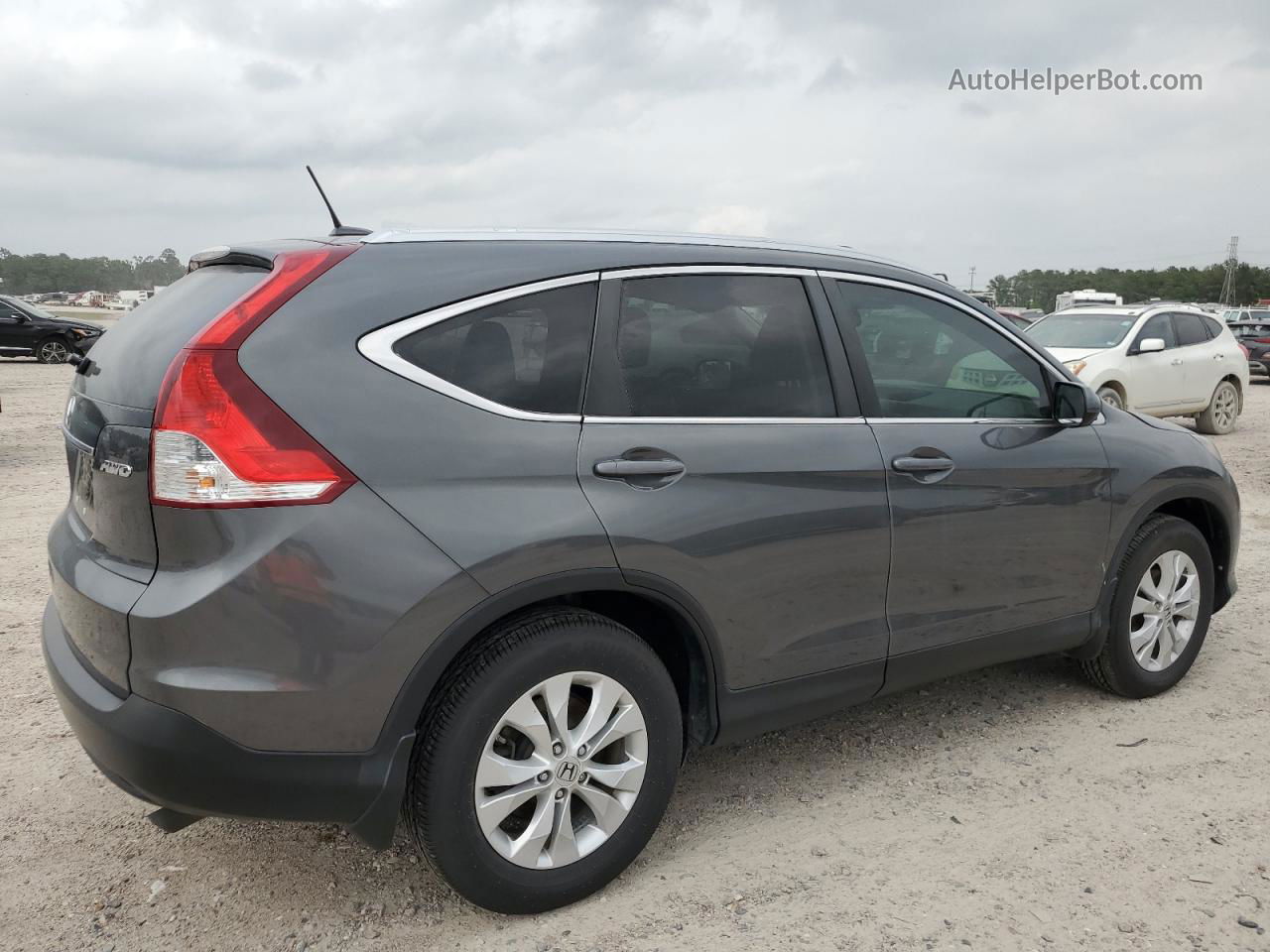 2012 Honda Cr-v Exl Gray vin: 5J6RM4H74CL071137