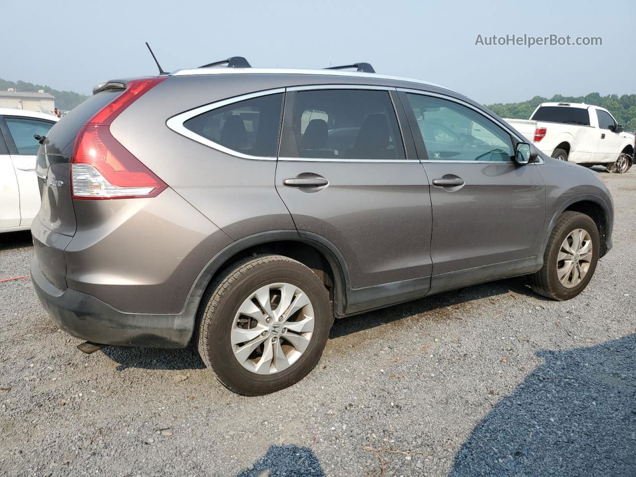 2012 Honda Cr-v Exl Серый vin: 5J6RM4H74CL083336