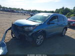 2013 Honda Cr-v Ex-l Blue vin: 5J6RM4H74DL007875