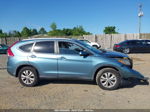 2013 Honda Cr-v Ex-l Blue vin: 5J6RM4H74DL007875