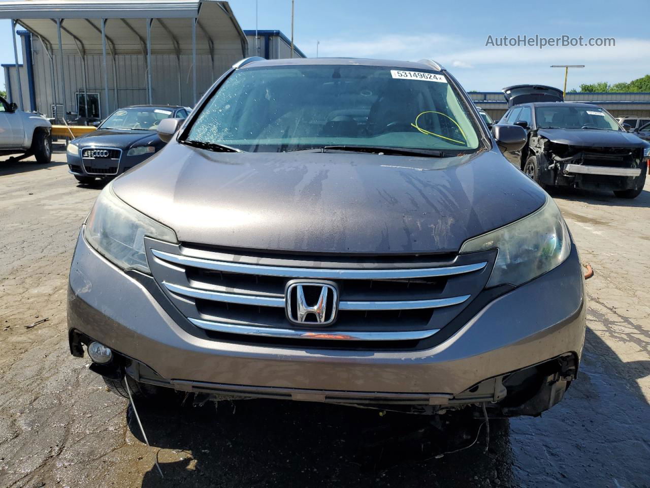 2013 Honda Cr-v Exl Charcoal vin: 5J6RM4H74DL014163