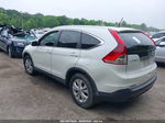 2013 Honda Cr-v Ex-l White vin: 5J6RM4H74DL027835