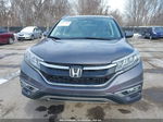 2015 Honda Cr-v Ex-l Gray vin: 5J6RM4H74FL070316