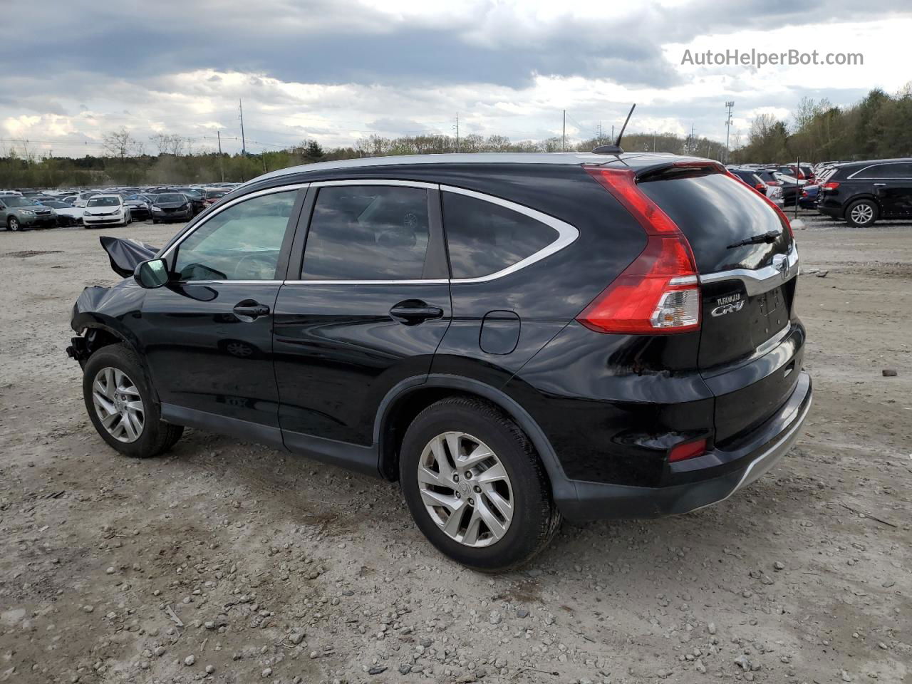 2016 Honda Cr-v Exl Black vin: 5J6RM4H74GL115465