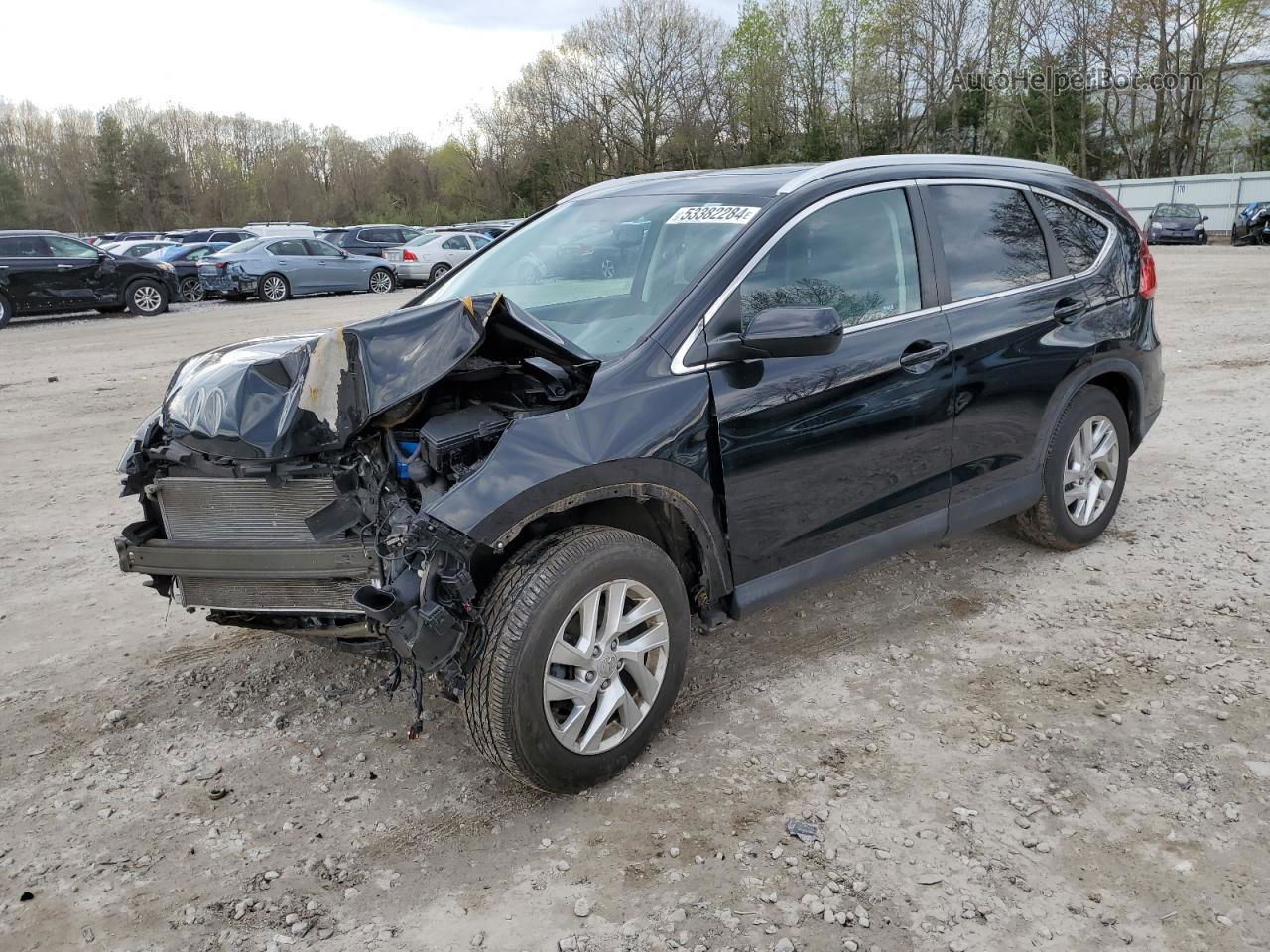 2016 Honda Cr-v Exl Black vin: 5J6RM4H74GL115465