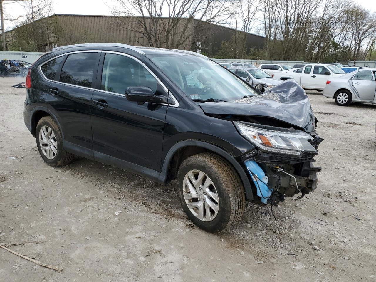 2016 Honda Cr-v Exl Black vin: 5J6RM4H74GL115465