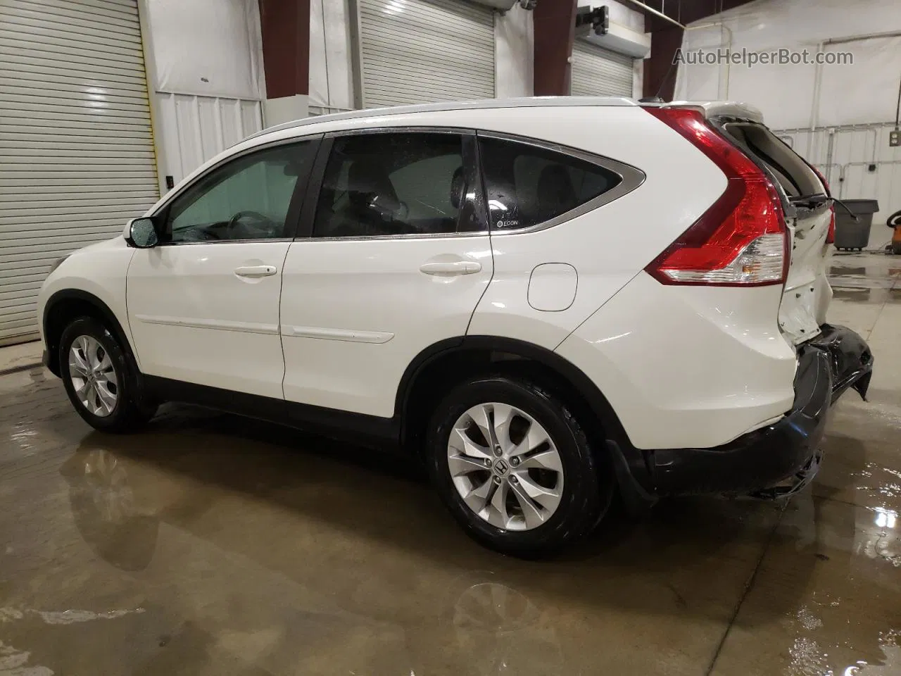 2012 Honda Cr-v Exl White vin: 5J6RM4H75CL025834