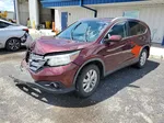 2012 Honda Cr-v Exl Maroon vin: 5J6RM4H75CL038762