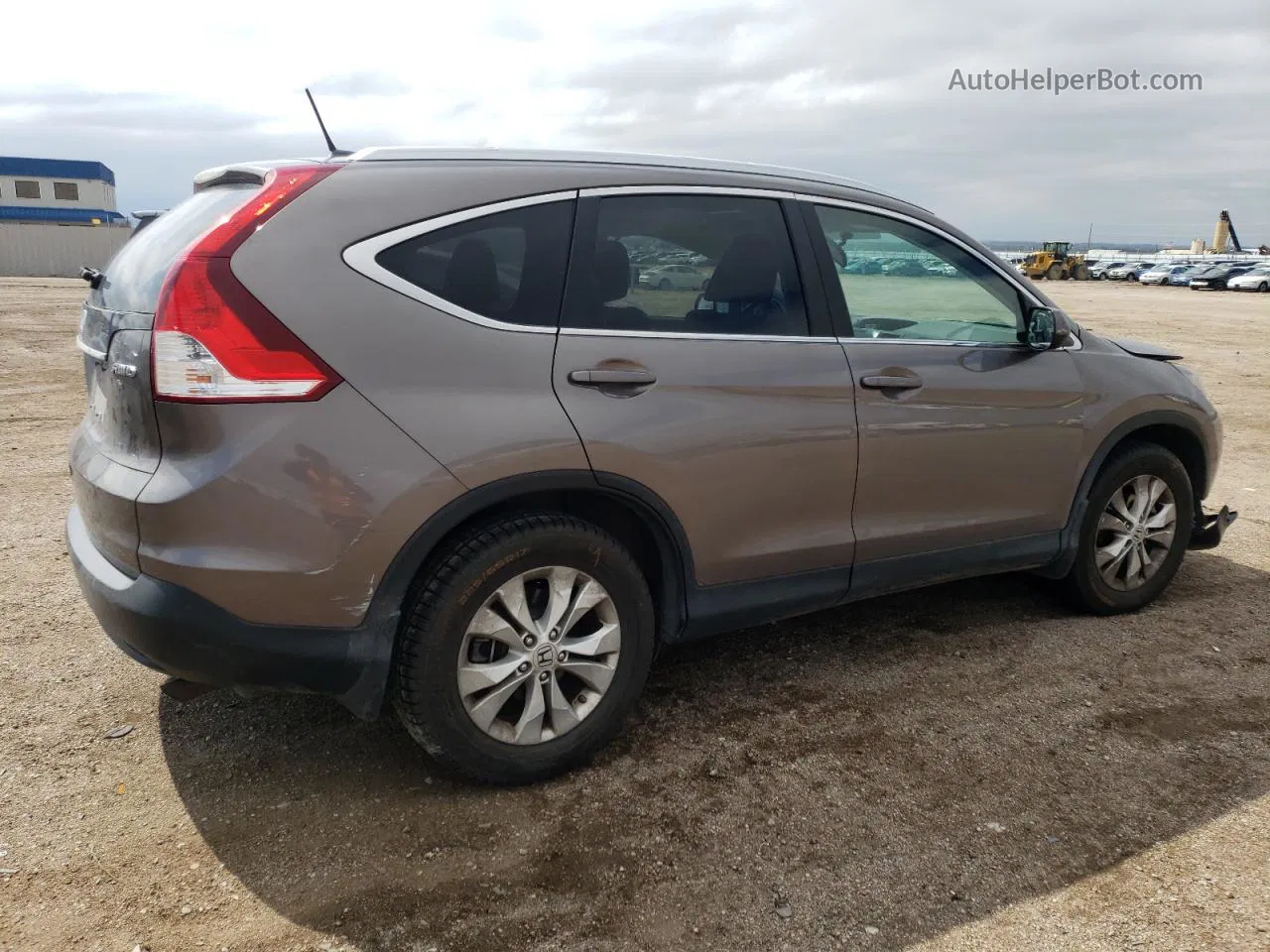 2012 Honda Cr-v Exl Brown vin: 5J6RM4H75CL055545