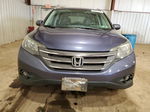 2012 Honda Cr-v Exl Blue vin: 5J6RM4H75CL079814