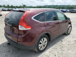 2013 Honda Cr-v Exl Burgundy vin: 5J6RM4H75DL070659