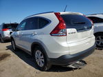 2013 Honda Cr-v Exl White vin: 5J6RM4H75DL087607