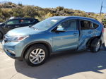 2015 Honda Cr-v Exl Turquoise vin: 5J6RM4H75FL004518