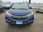 2015 Honda Cr-v Exl Blue vin: 5J6RM4H75FL056053