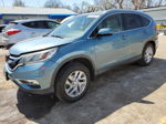 2015 Honda Cr-v Exl Blue vin: 5J6RM4H75FL133889