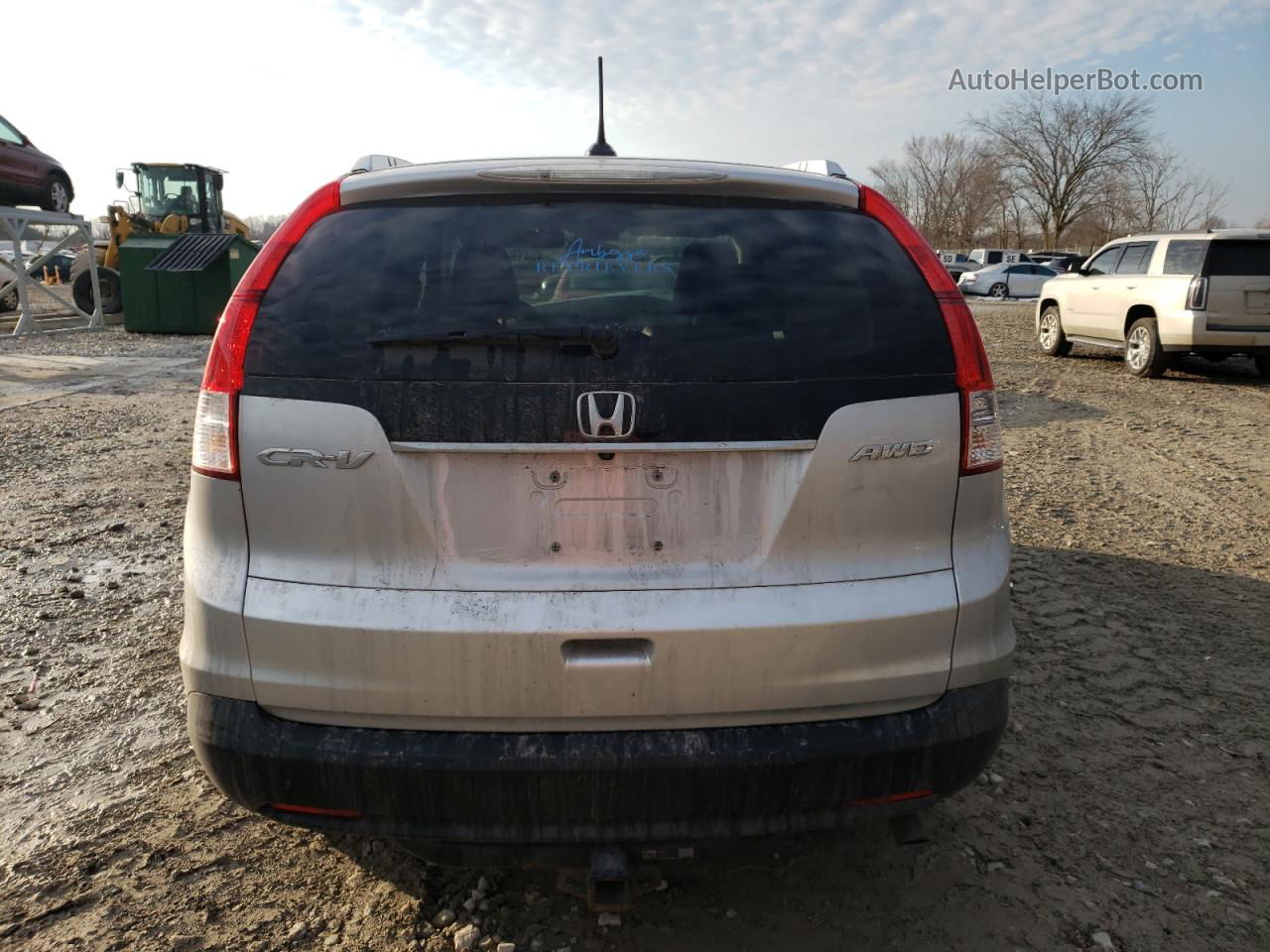 2012 Honda Cr-v Exl Silver vin: 5J6RM4H76CL005267