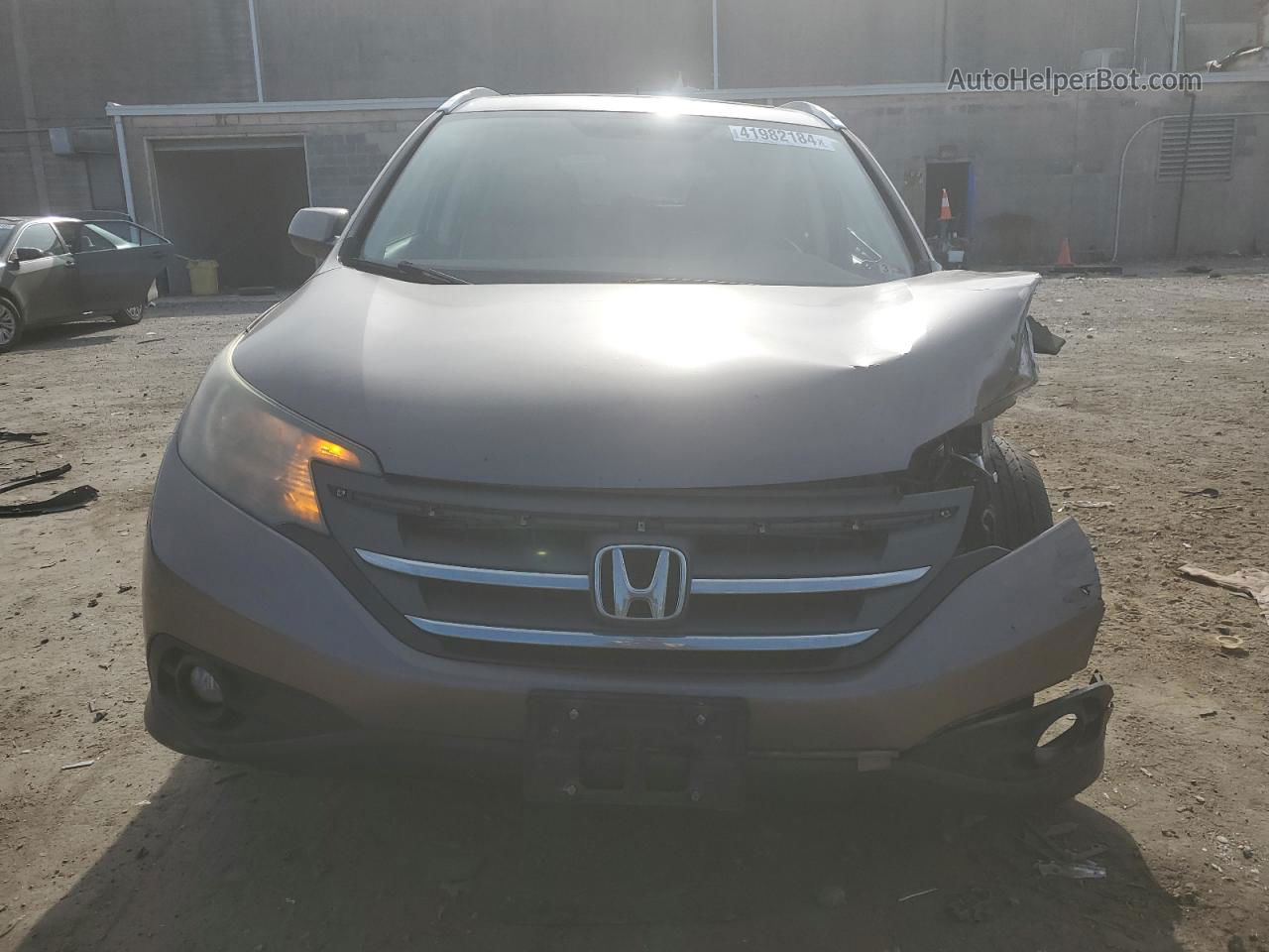 2012 Honda Cr-v Exl Желто-коричневый vin: 5J6RM4H76CL012106