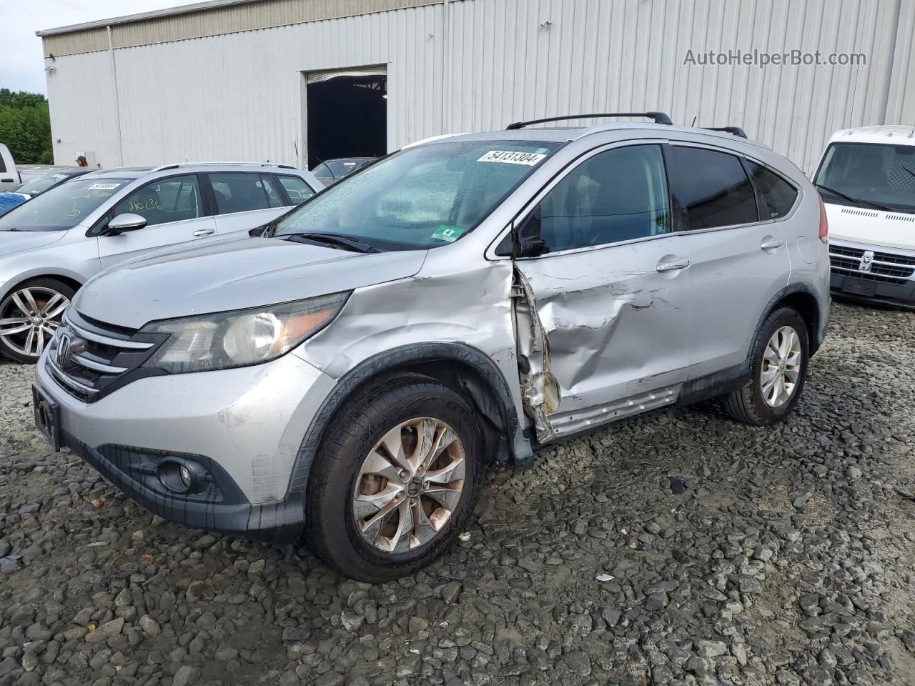 2012 Honda Cr-v Exl Серебряный vin: 5J6RM4H76CL012932