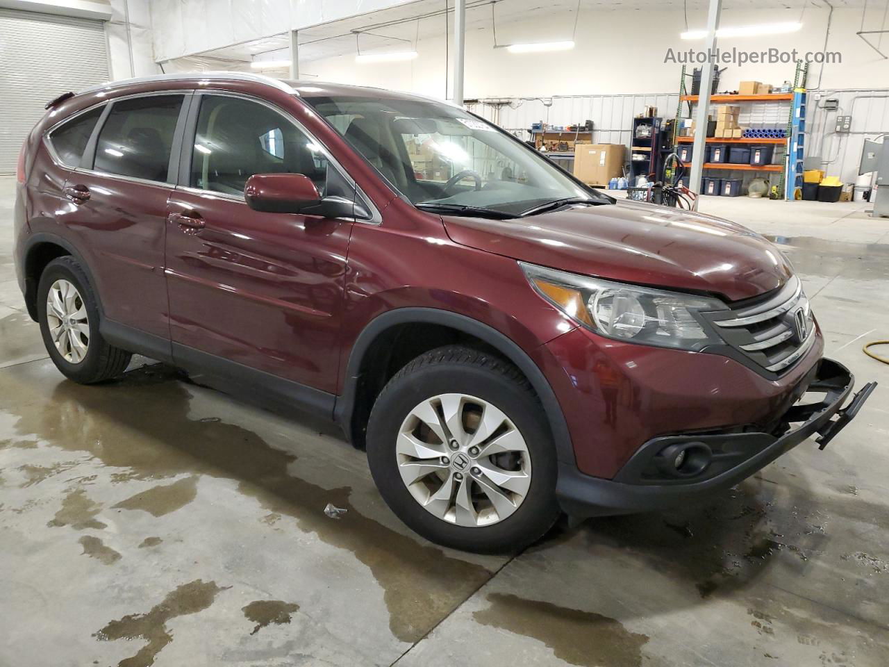 2012 Honda Cr-v Exl Красный vin: 5J6RM4H76CL068840