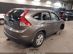 2012 Honda Cr-v Ex-l Gray vin: 5J6RM4H76CL070166