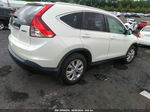 2013 Honda Cr-v Ex-l White vin: 5J6RM4H76DL035662