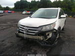 2013 Honda Cr-v Ex-l White vin: 5J6RM4H76DL035662