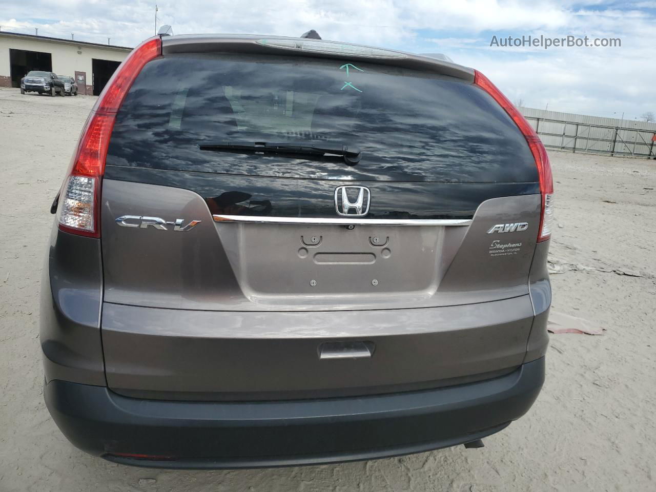 2013 Honda Cr-v Exl Gray vin: 5J6RM4H76DL083923