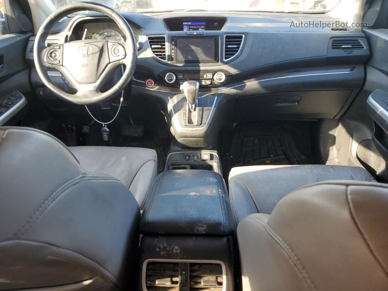 2015 Honda Cr-v Exl Серый vin: 5J6RM4H76FL048219