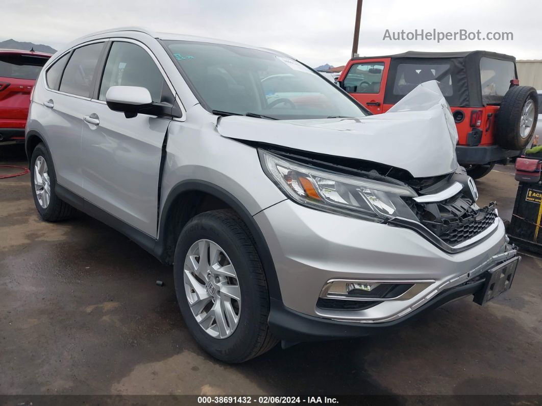 2016 Honda Cr-v Ex-l Silver vin: 5J6RM4H76GL010247