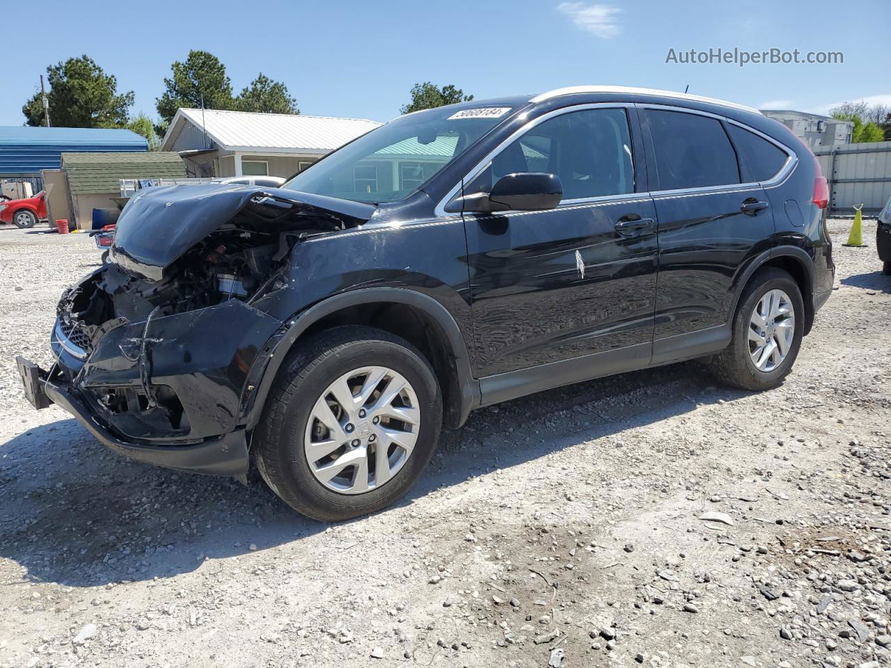 2016 Honda Cr-v Exl Black vin: 5J6RM4H76GL043877