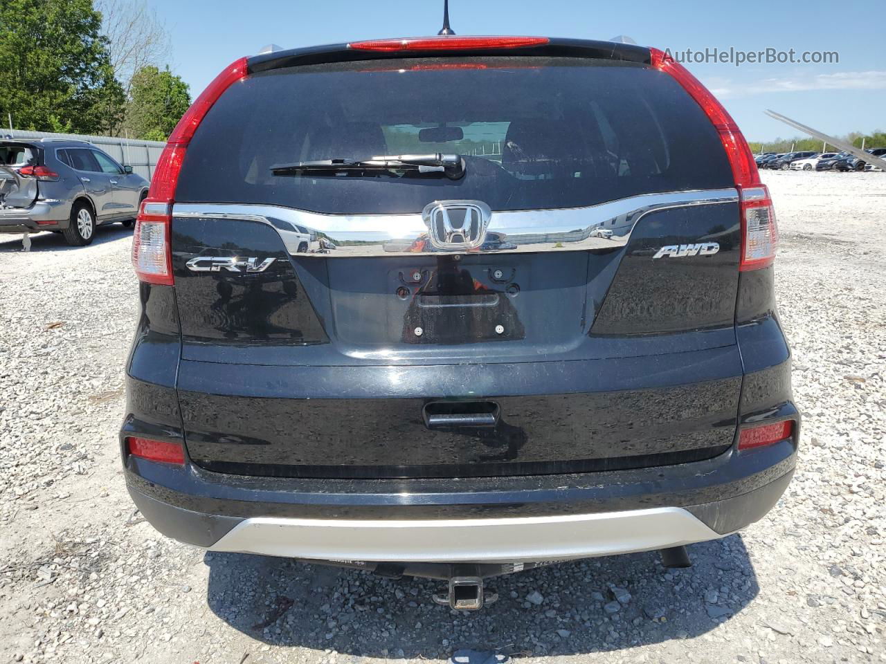 2016 Honda Cr-v Exl Black vin: 5J6RM4H76GL043877