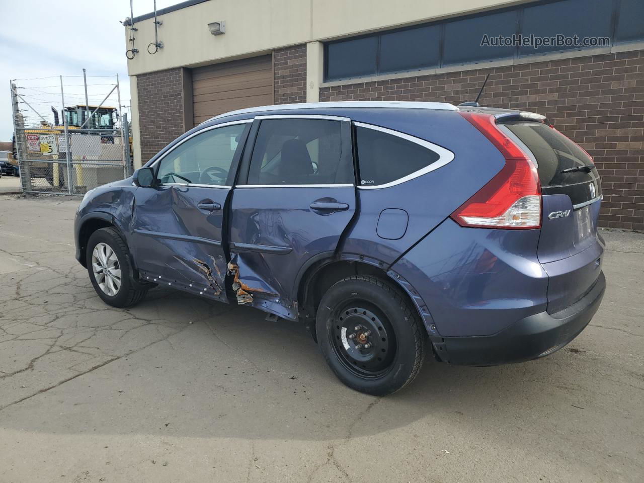 2012 Honda Cr-v Exl Blue vin: 5J6RM4H77CL007299