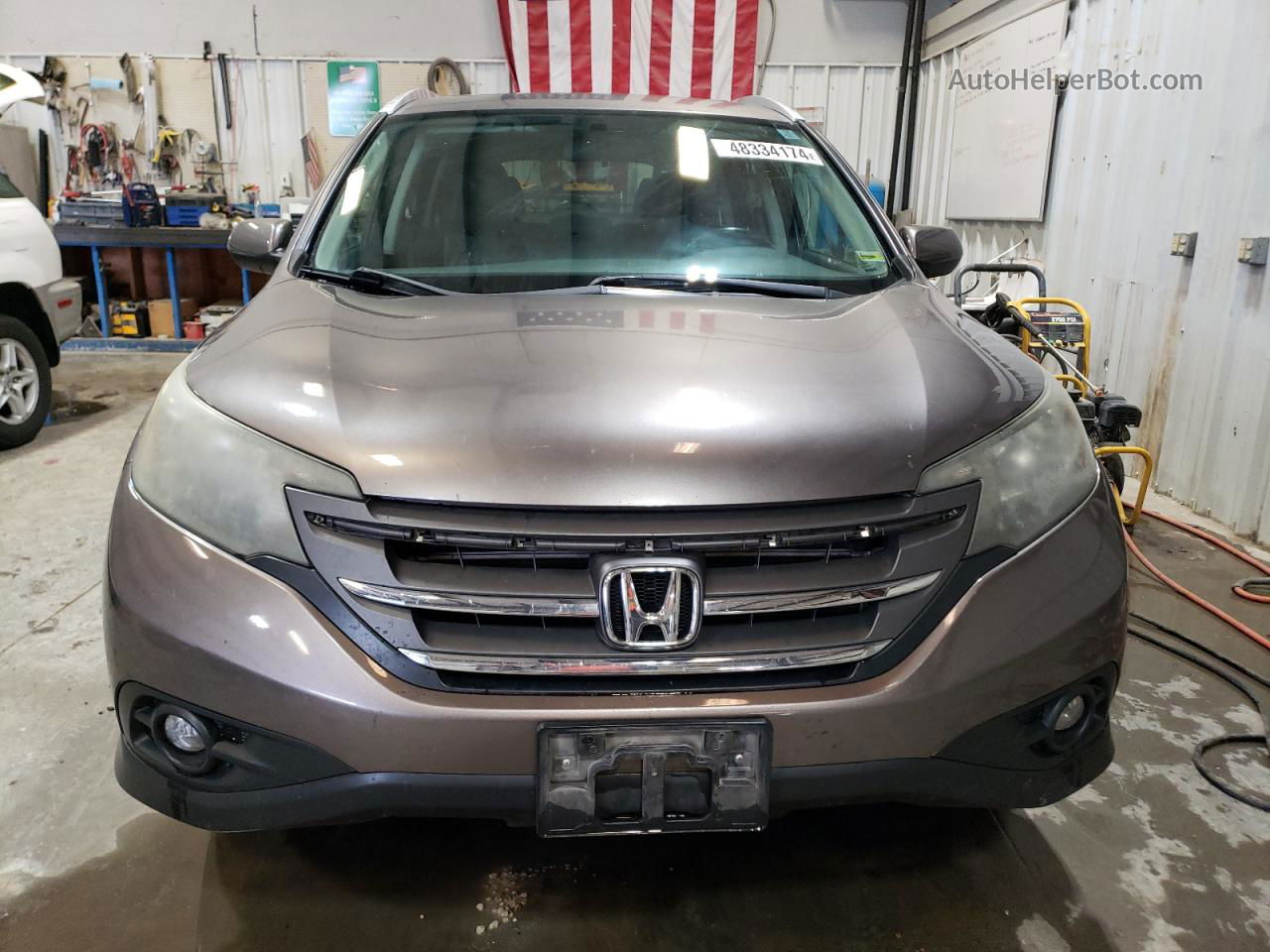 2012 Honda Cr-v Exl Коричневый vin: 5J6RM4H77CL012874